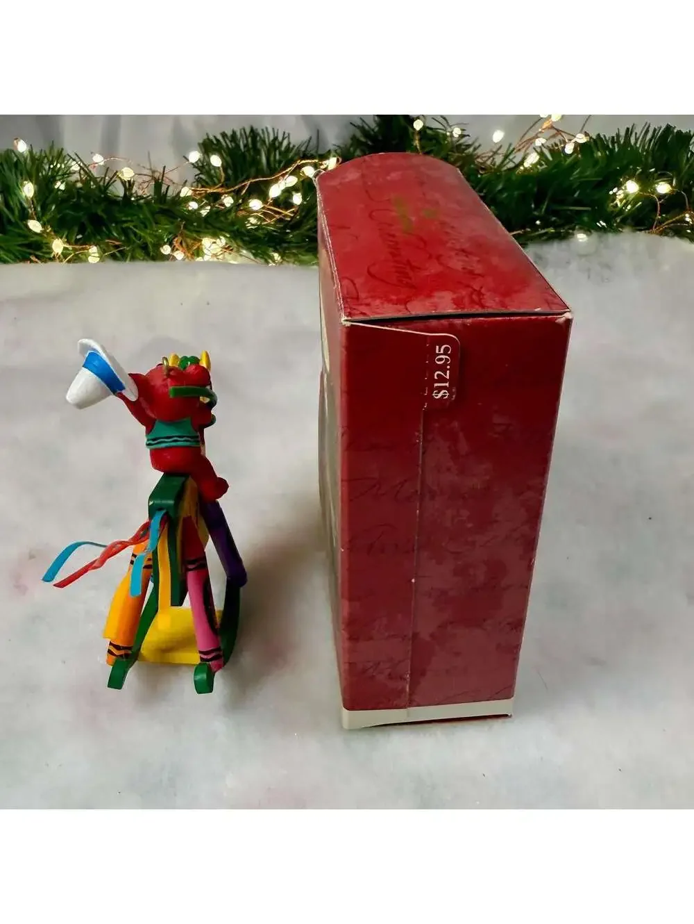 Bright Rocking Colors - Crayola Crayon Rocking Horse - Hallmark Ornament 1997